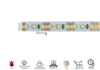 Fita LED 10W 3000K 1000lm 120LED 8mm IP 20 Flex MK