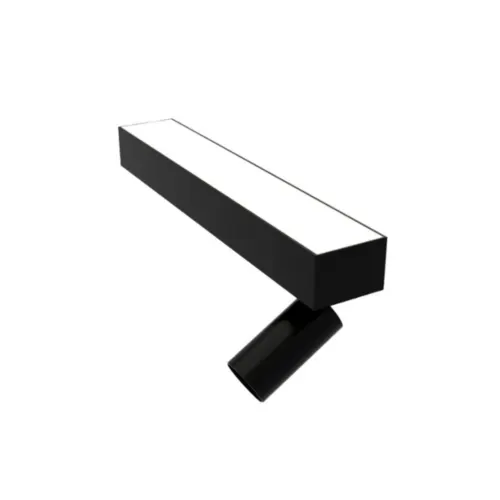 Arandela Slim Indireta (P - Preto) - 4W - 3000K (500 x 35) MK