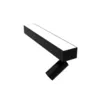 Arandela Slim Indireta (P - Preto) - 4W - 3000K (500 x 35) MK