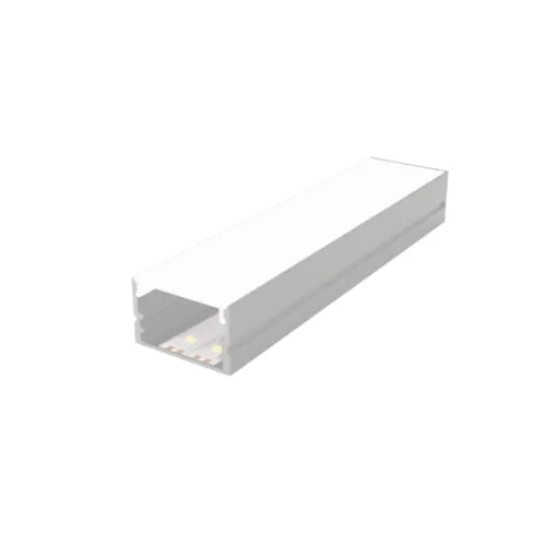 Kit Perfil ALP20 24.1x15mm Sobrepor Branco MK