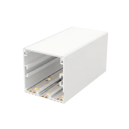 Kit Perfil ALP11E Sobrepor 50x50 Branco MK