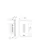 Interruptor Inteligente Smart Home 3 Teclas Touch Wi-Fi + Rf 4X2 Preto Weg Home