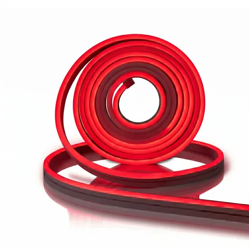 Fita Neon 10W 120L 12V Vermelho 400lm IP65 6x12mm MK
