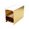 Kit Perfil ALP18 Sobrepor C/ Base 70x50 Dourado MK