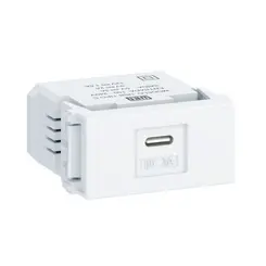 Modulo Tomada Keystone USB-C Esatta Branco Weg