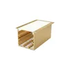 Kit Perfil ALP10E Embutir 50x50 Dourado MK