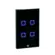 Interruptor Inteligente Smart Home 4 Teclas Touch Wi-Fi + Rf 4X2 Preto Weg Home