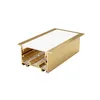 Kit Perfil ALP12E Embutir 34.1x50 Dourado MK