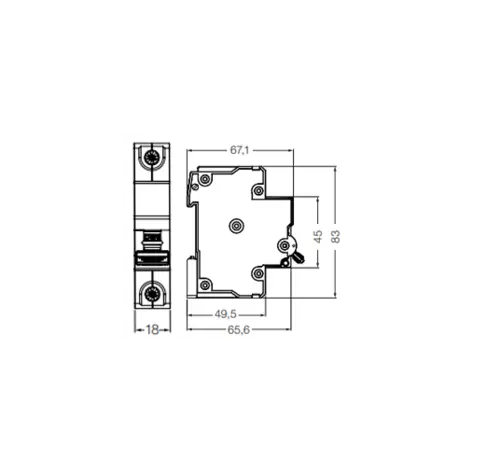 Minidisjuntor Monopolar 2A Mdwp-C2 Weg