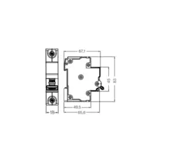 Minidisjuntor Monopolar 2A Mdwp-C2 Weg