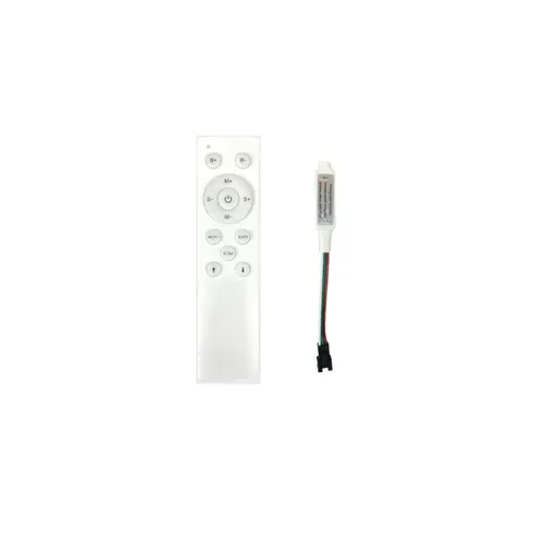 Controlador C/ Controle 12/24V 28 Efeitos MK