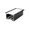 Kit Perfil ALP12E Embutir 34.1x50 Preto MK
