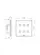 Interruptor Inteligente Smart Home 4 Teclas Touch Wi-Fi + Rf 4X4 Preto Weg Home