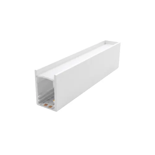 Kit Perfil ALP05 Lente Recuada 25x17.6 Branco MK