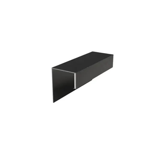 Kit Perfil ALP14 Rodape 20x30x50 Preto MK