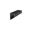 Kit Perfil ALP14 Rodape 20x30x50 Preto MK