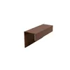 Kit Perfil ALP14 Rodape 20x30x50 Marrom MK