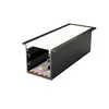 Kit Perfil ALP08L Embutir 35x35mm Preto MK