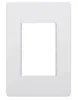 Placa C/ Suporte 4X2 3 modulos Esatta Branco Weg