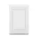 Placa 4X2 Cega Style Branco/Branco