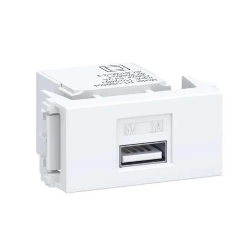 Modulo Tomada USB Esatta Branco Weg