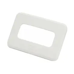 Miniplaca De Embutir 2x35mm 1Modulo Branca Weg