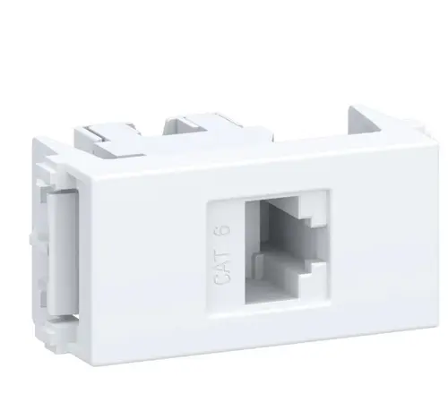 Modulo Tomada RJ45 CAT 6 Esatta Branco Weg