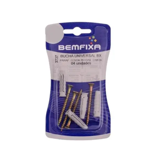 Paraf. C/Bucha Universal 10 Mm Bemfixa