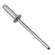 Rebite Aluminio 4,0X10Mm Ct Bemfixa