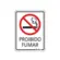 Placa Sinalizacao Poliestireno 15X20Cm Proibido Fumar Sinalize