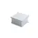 Caixa Passagem Aluminio Cinza 4040-20 Tampa Reversivel Wetzel