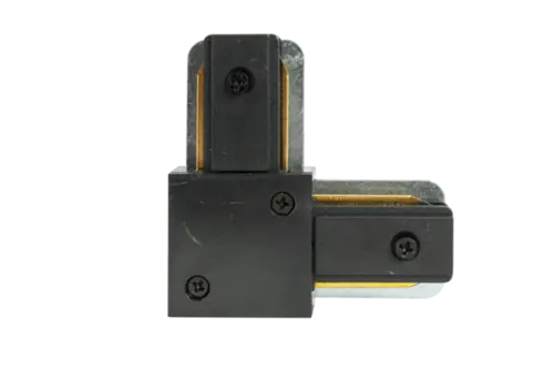 Juncao Linear L para Trilho Preto Foxlux
