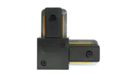 Juncao Linear L para Trilho Preto Foxlux