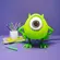 Luminaria Mike Wazowski Monstros S.A. 1xE27 Usare