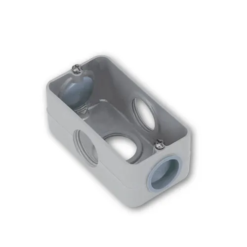 Condulete Aluminio Multiplo ( X ) 3/4" Wetzel