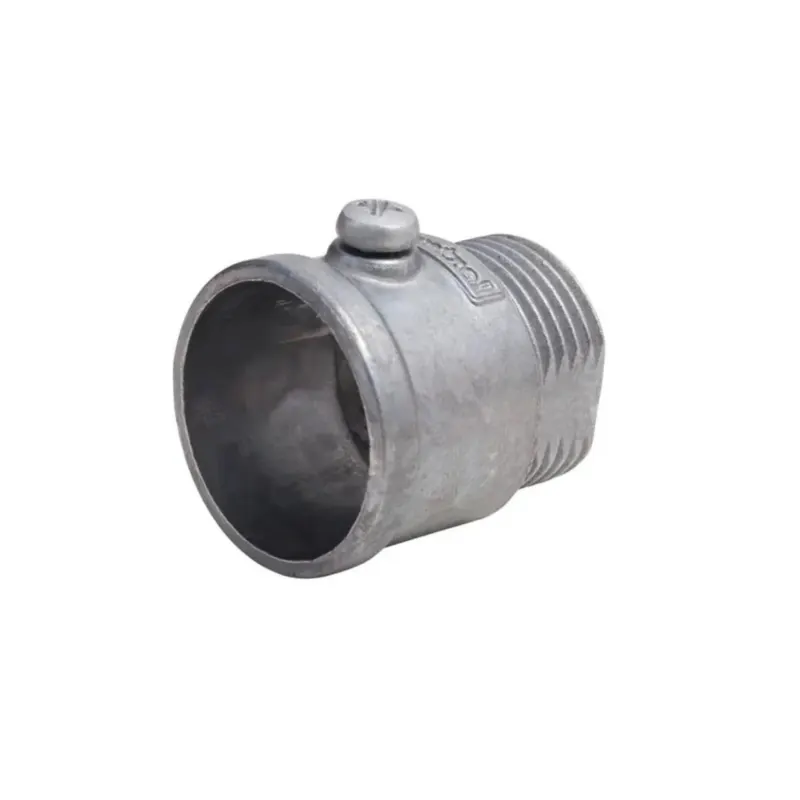 Conector Reto Aluminio 4" Conico s/vedacao Wetzel