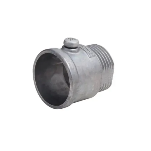 Conector Reto Aluminio 4" Conico s/vedacao Wetzel