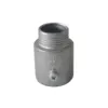 Conector Reto Aluminio 4" Conico s/vedacao Wetzel