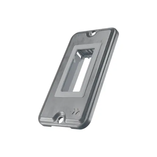 Tampa Aluminio 3/4" s/Pintura 1 Posto Vertical Wetzel