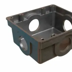 Caixa Piso Baixa 3/4" 4X4 Wetzel