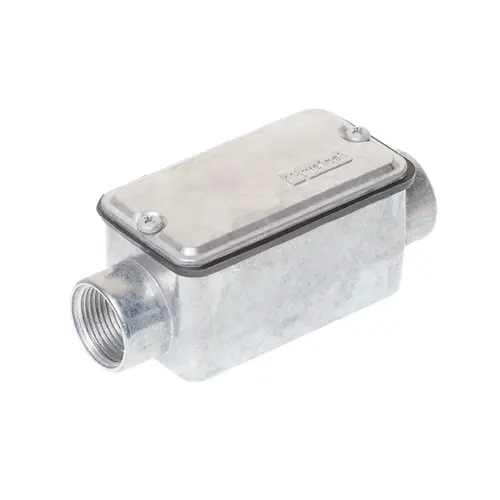 Condulete Aluminio ( C ) 2" Tampa Cega Vedada PVC BSP Wetzel