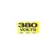 Placa Sinalizacao Aluminio 380V 5X25 C/ 16 Unid Sinalize