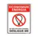 Placa Sinalizacao Poliestireno 15X20Cm Economize Energia Sinalize