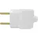 Plug Macho 2P 10A 250V Branco Ilumi