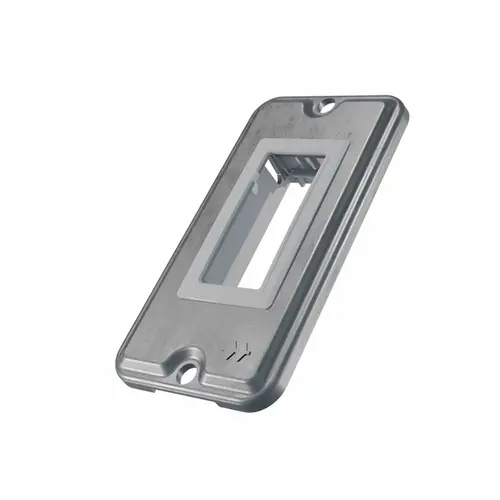 Tampa Condulete Aluminio 3/4" 1 Posto Vertical Cinza Wetzel