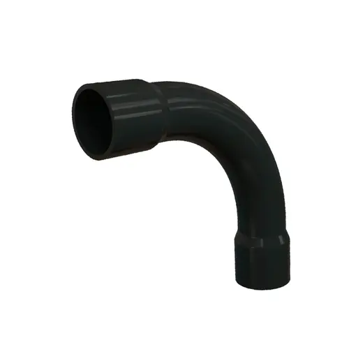 Curva PVC Longa 90° c/Bolsa 3/4" P/Condulete Preto Wetzel