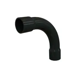 Curva PVC Longa 90° c/Bolsa 3/4" P/Condulete Preto Wetzel