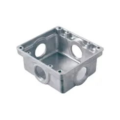 Caixa Piso Baixa Aluminio 1" 4X4 Wetzel