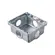 Caixa Piso Baixa Aluminio 1" 4X4 Wetzel