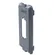 Tampa Condulete PVC 1/2" 3/4" 1 Modulo Vertical Cinza Wetzel